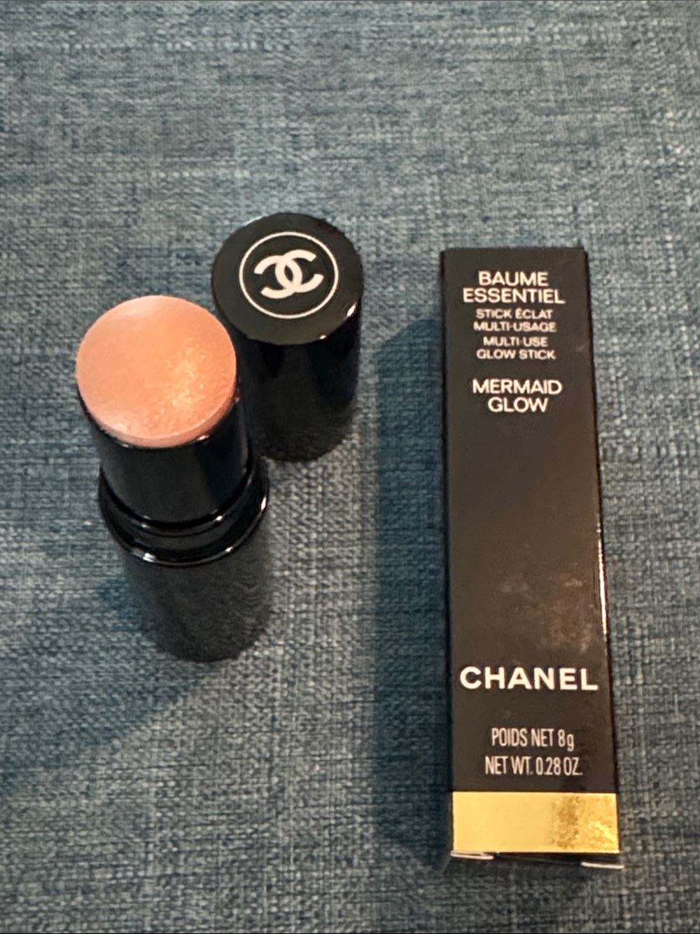 🌸Chanel BAUME ESSENTIEL Multi-Use Glow Stick,  MERMAID GLOW shade, New🌸